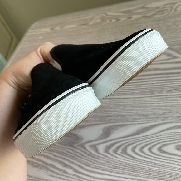 Vans Slightly used Furry black - Size 10 - Picture 8 of 12